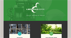 Desktop Screenshot of ilbozzoloverde.it